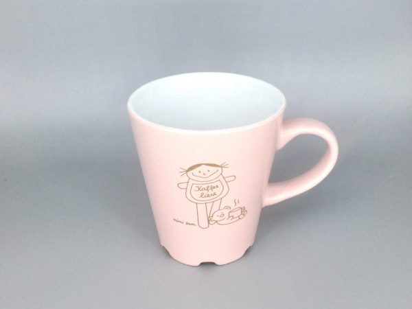 Kaffeeliese Kaffeetasse in rosa