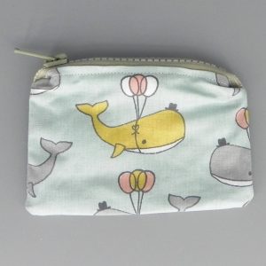 Tasche mit Wal und Luftballons