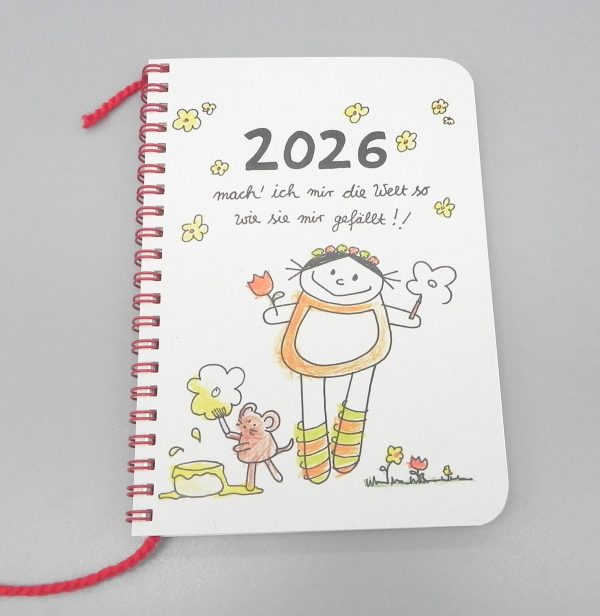 Blumenmädchen Kalender 2026