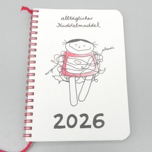 Jahresplaner 2026 alltäglicher Kuddelmuddel