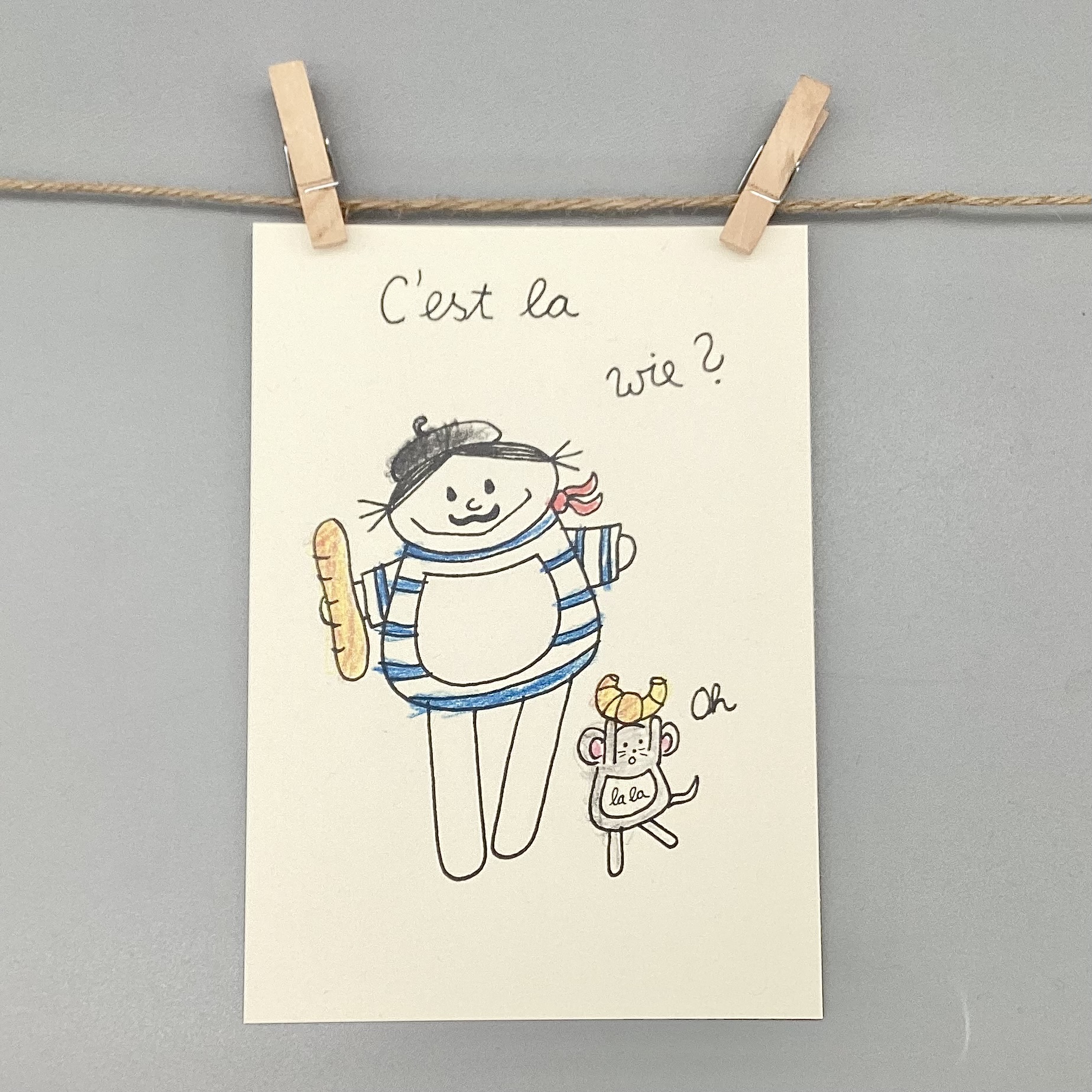 Karte divers C'est la wie