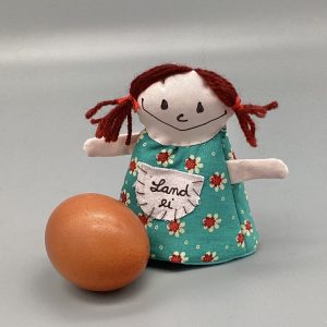 lustige Eierwärmer Figur Landei