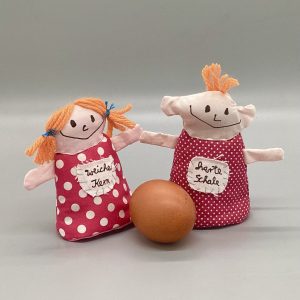 Eierwärmer Pärchen handgemacht