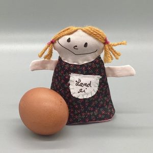 Eierwärmer handgefertigt Landei