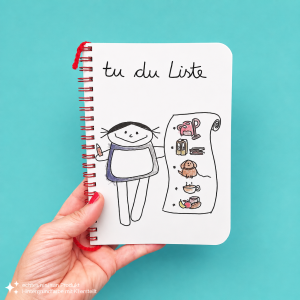 To-do-Liste Kalender 2027 „tu du Liste“ mit Mädchen