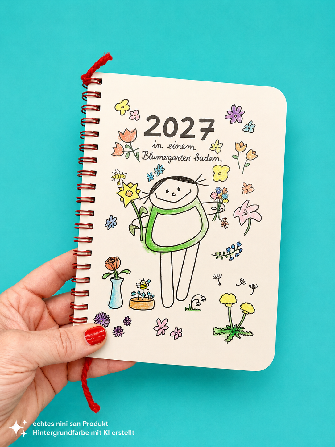 Blumen Kalender 2027 - Blumenmeer