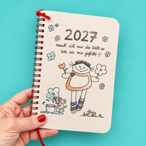 Kalender 2027 Blumenmädchen