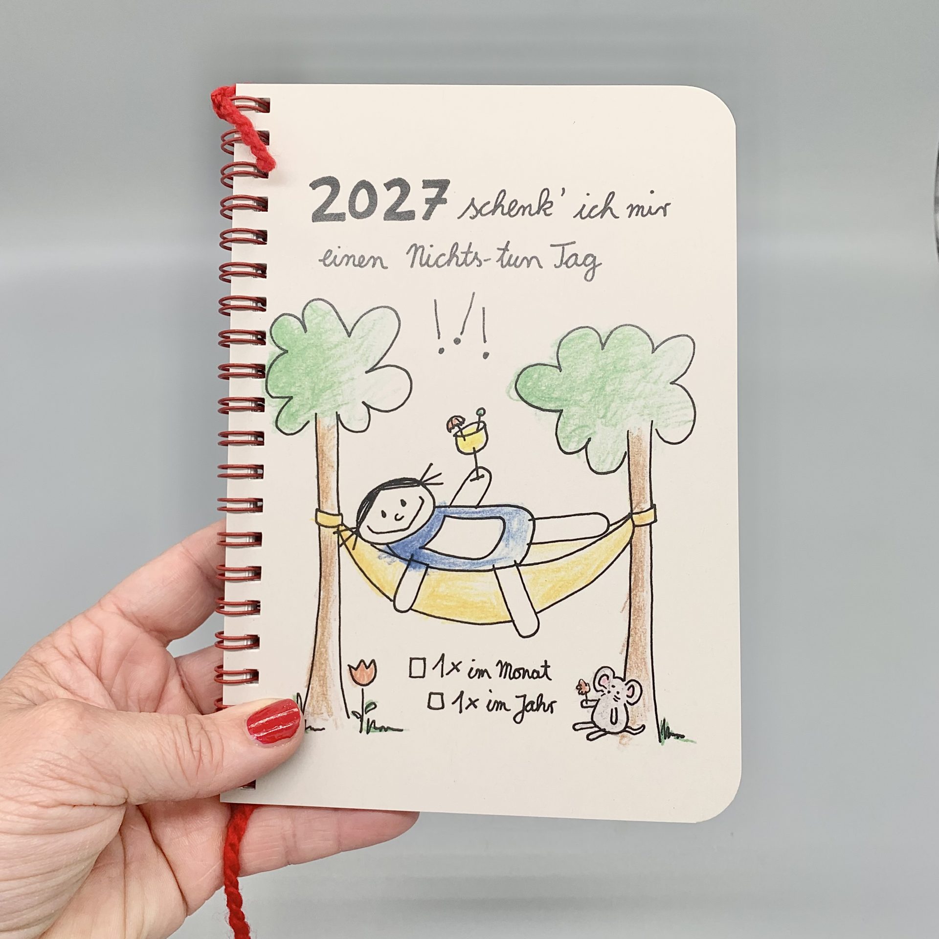 Wochenplaner 2027 Nichts-tun Tag