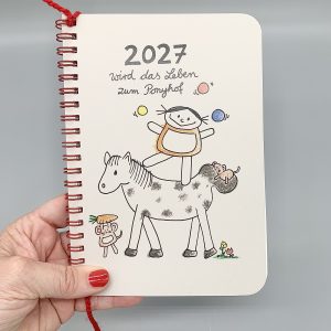 Wochenkalender 2027 Ponyhof